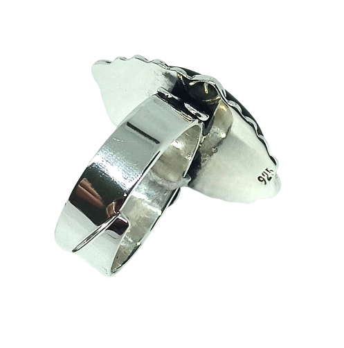 anillo de plata auto-ajustable con ámbar2