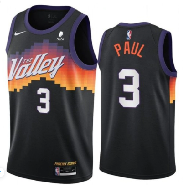 Jersey Paul Phoenix Suns 21-22