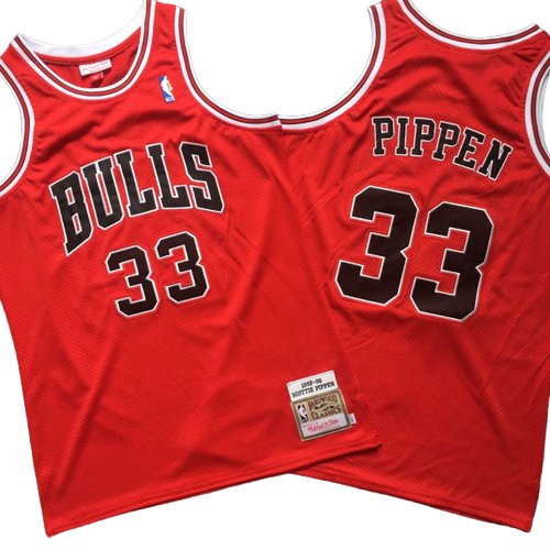 Jersey Scottie Pippen #33 Chicago Bulls rojo