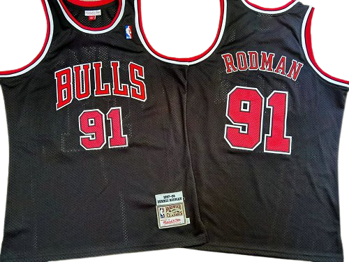 Rodman_91_Bulls 97-98 Negro