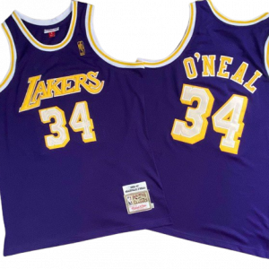 Jersey Shaquille O'neal #32 Lakers Morado