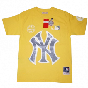 Playera NY Yankees amarillo