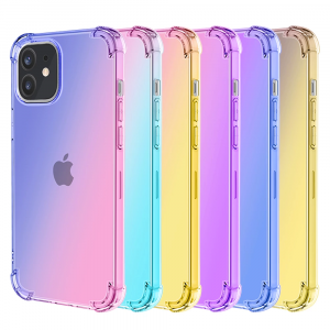 Funda 3 en 1 silicona de colores para iphone