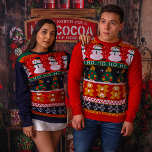 Ugly Sweaters-Suéter Navideño Frosty Cookies