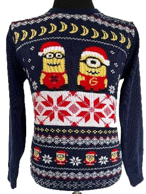 Ugly Sweaters-Suéter Navideño Minions