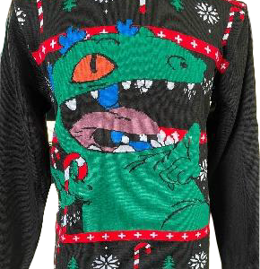 Ugly Sweaters-Suéter Navideño Dino