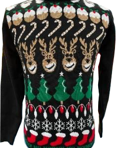 Ugly Sweaters-Suéter Navideño Renos