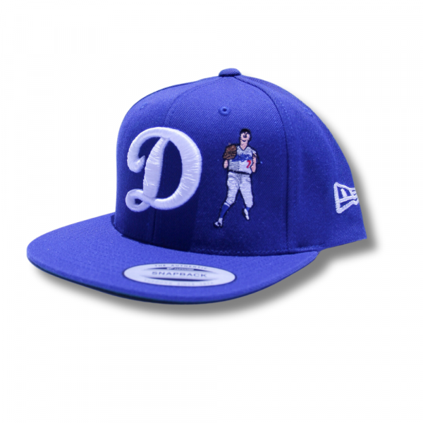Gorra ajustable Dodgers doble bordado